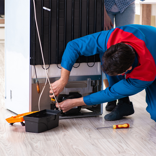 how long does it usually take to repair a refrigerator in Gum Spring